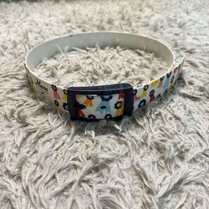 Ribbon Pattern C4 Horseback Riding Equestrian Belt. Good Condition.